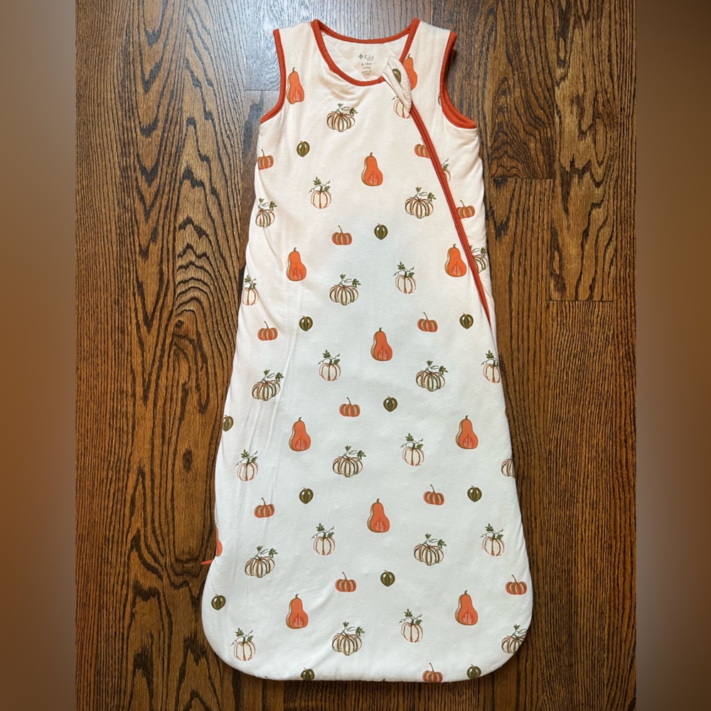 Kyte BABY Kids Sleep Sack with Pumpkin and Gourd Print